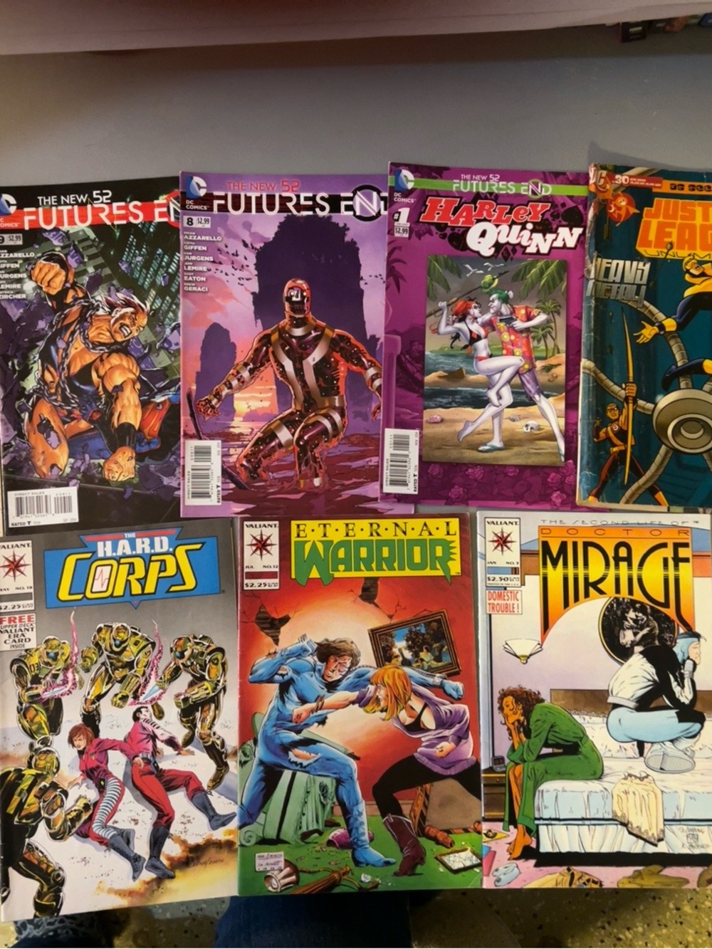 25+ Marvel DC Valiant Comic Book Lot Ghost Rider X-Men Harley Quinn Batman Mixed
